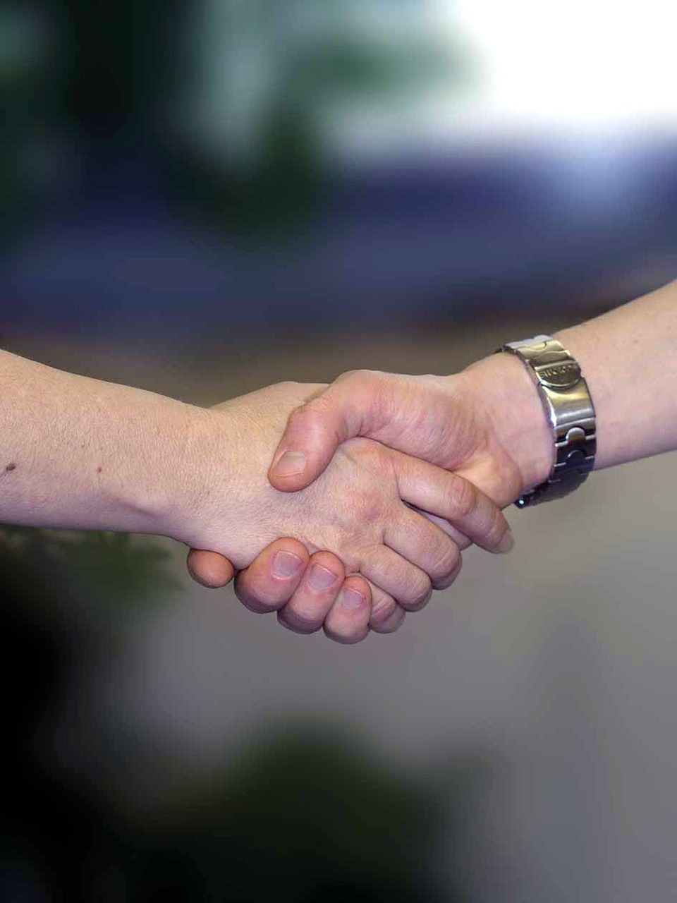 procurement sourcing handshake